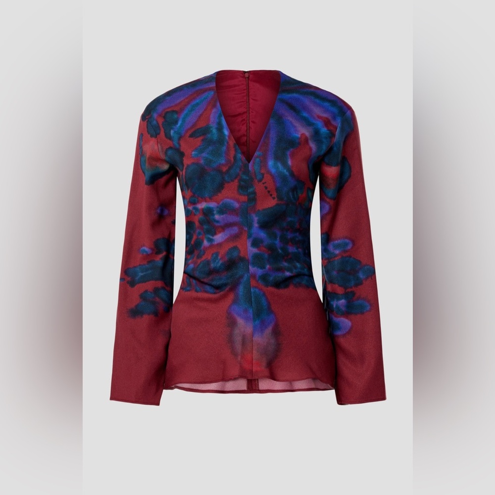 Altuzarra Burgundy and Navy Garment